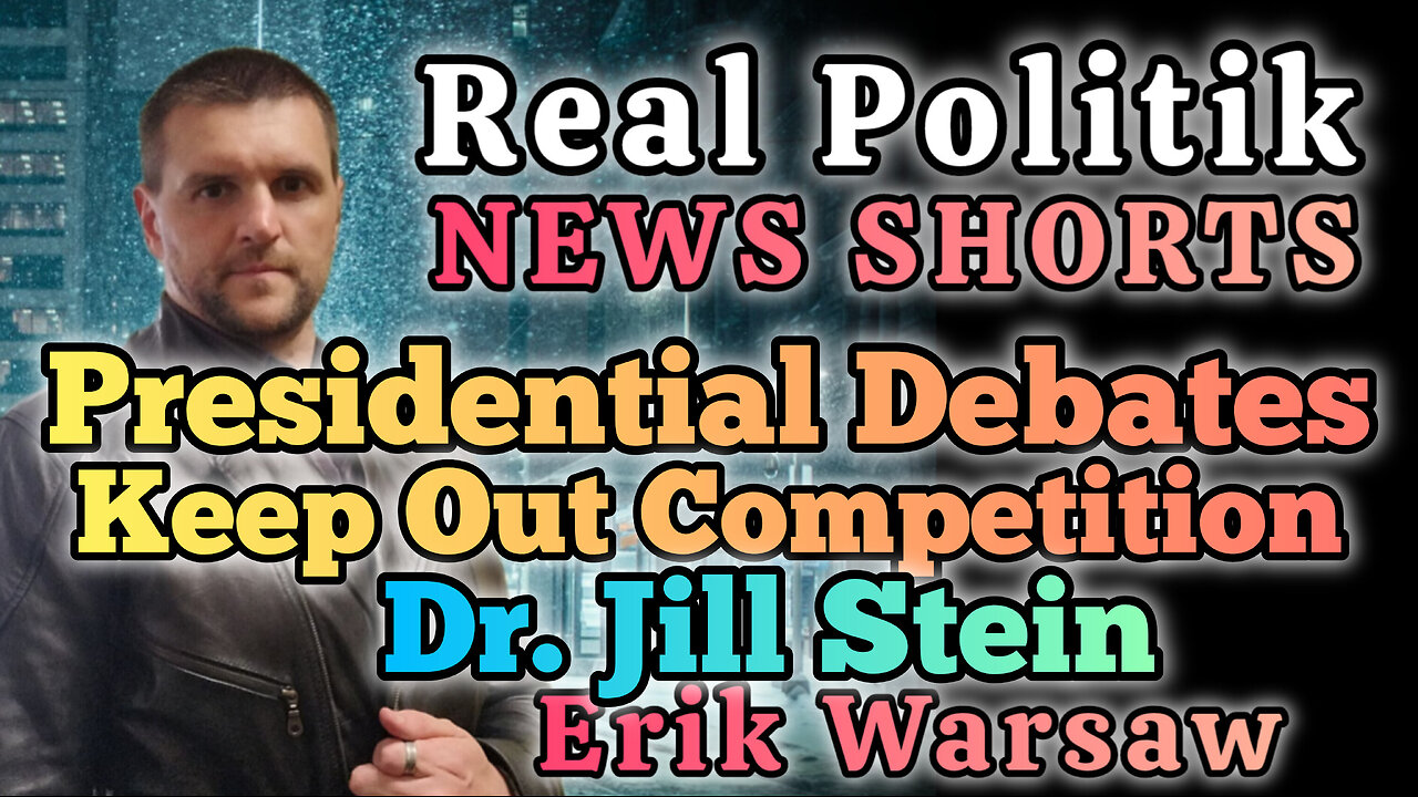 NEWS SHORTS: Presidential Debates Keep Out Competition Like Dr. Jill Stein