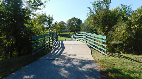 Walking in the park.