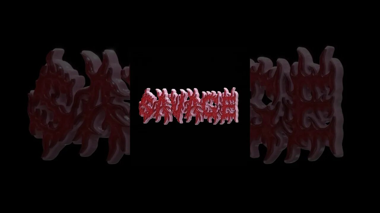 Type beats visualiser “Savage” (FREE) #typebeat #coverart #freetypebeat #trap