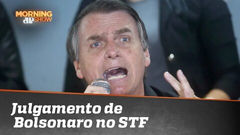 Pedido de vista suspende julgamento de Bolsonaro no STF
