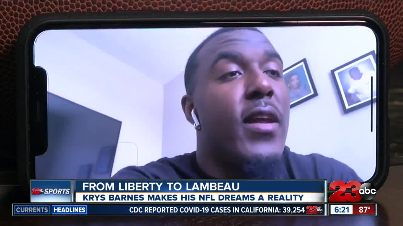 From Lambeau to Liberty: Krys Barnes is a Green Bay Packer