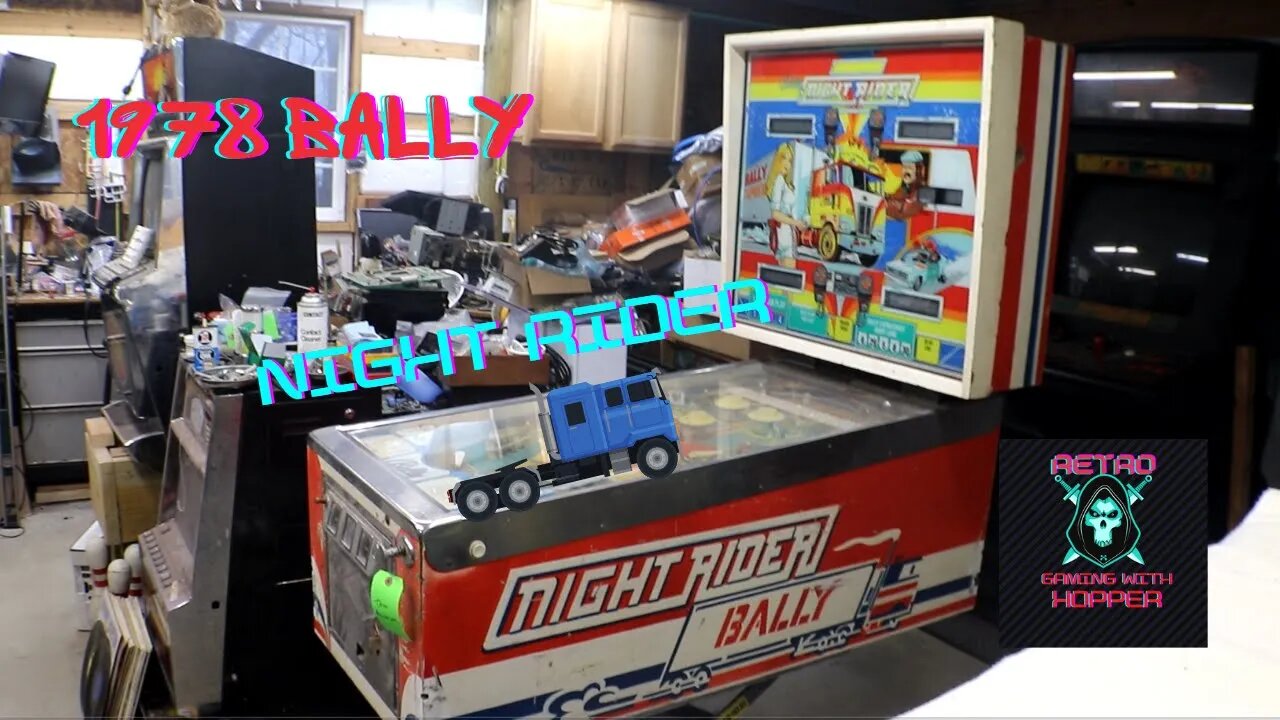 1978 Bally Night Rider S/S Not The EM / Lets Take A Look At it / Ep 1