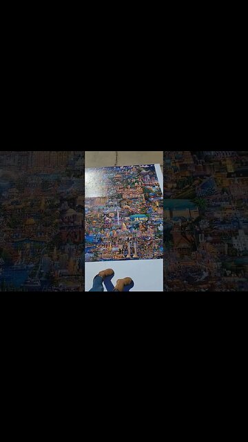Largest Puzzle In The World #shorts #puzzles #jigsawpuzzles #puzzle