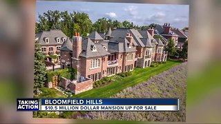 $10.5 million Bloomfield Hills mansion hits the market