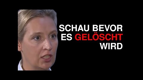 Alice Weidel BRUTAL ehrlich - WARNUNG an ALLE Deutschen !