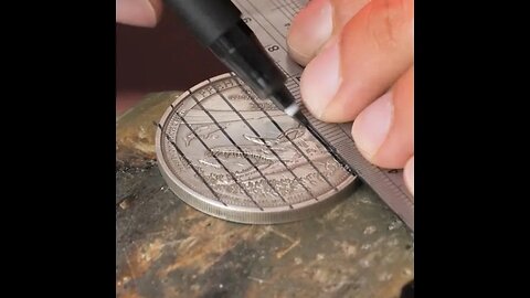Transforming one coin into a stylish bracelet