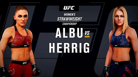 EA Sports UFC 3 Gameplay Felice Herrig vs Alexandra Albu