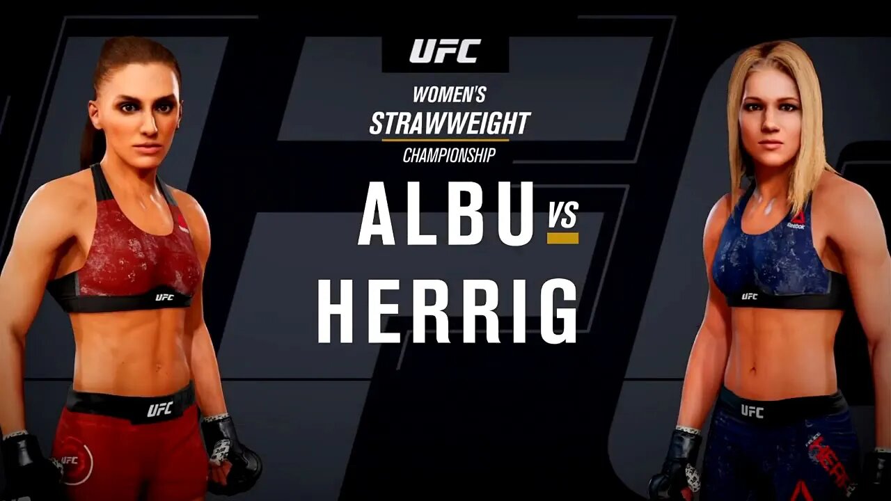 EA Sports UFC 3 Gameplay Felice Herrig vs Alexandra Albu
