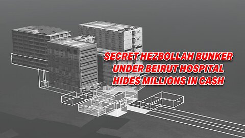 ISRAEL CLAIMS SECRET HEZBOLLAH BUNKER UNDER BEIRUT HOSPITAL HIDES MILLIONS IN CASH