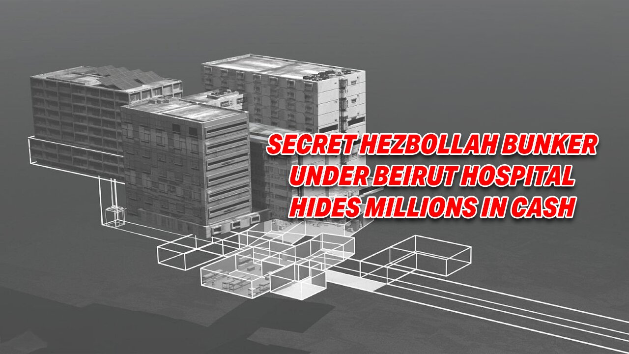 ISRAEL CLAIMS SECRET HEZBOLLAH BUNKER UNDER BEIRUT HOSPITAL HIDES MILLIONS IN CASH