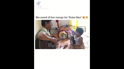 Cute girl singing