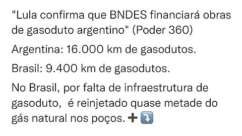 PROGRAMA BOM DIA: GASODUTO NA ARGENTINA AVIÕES AMERICANOS E