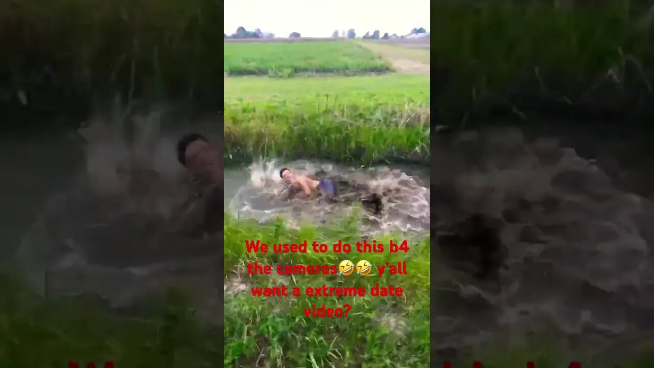 Swimming in a ditch is crazyyy💩🤢 #funny #lit #funnycomedy #comedy #apf #lit #comedy
