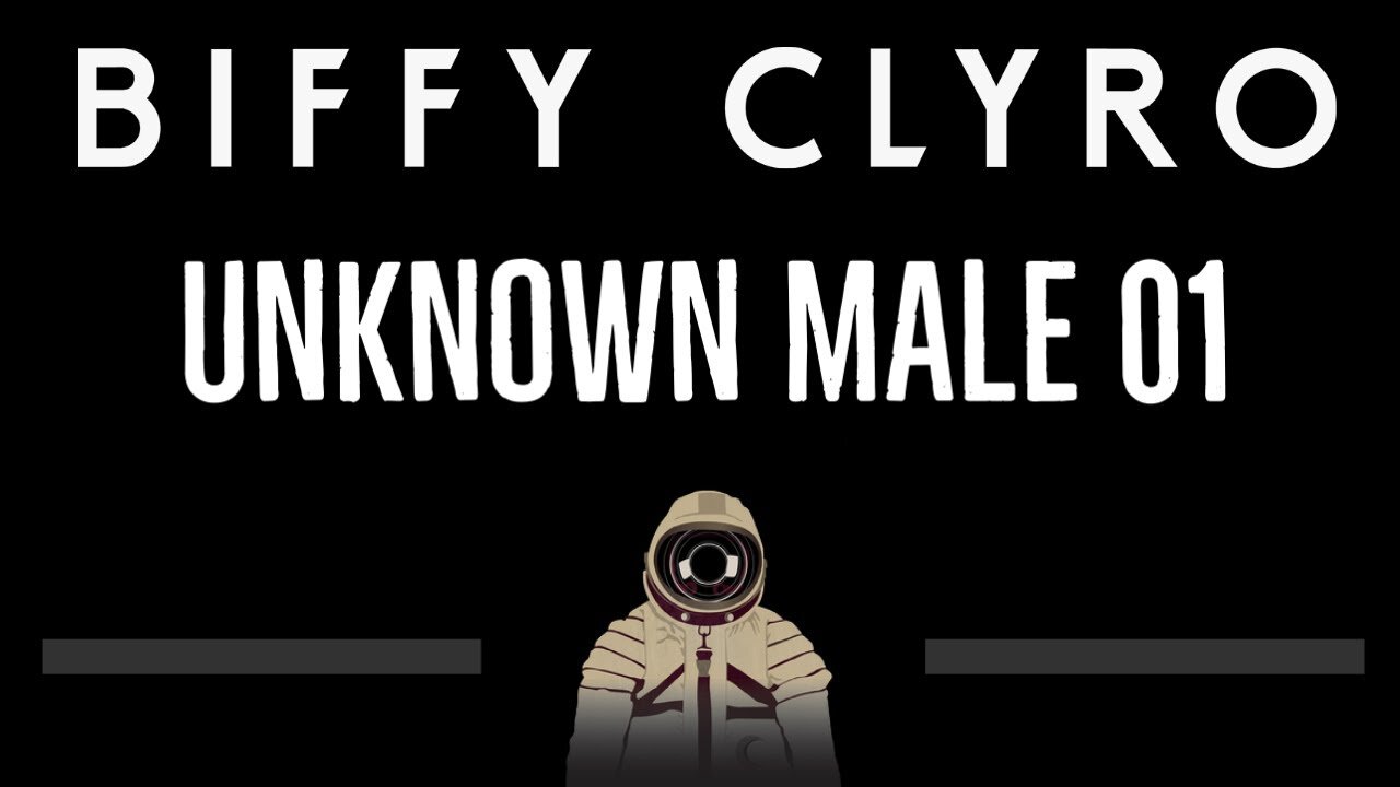 Biffy Clyro • Unknown Male 01 (CC) 🎤 [Karaoke] [Instrumental Lyrics]