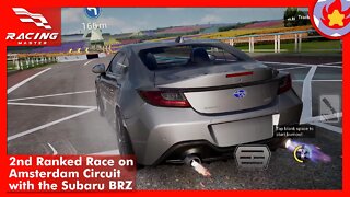 2nd Ranked Race on Amsterdam Circuit with the Subaru BRZ | Racing Master