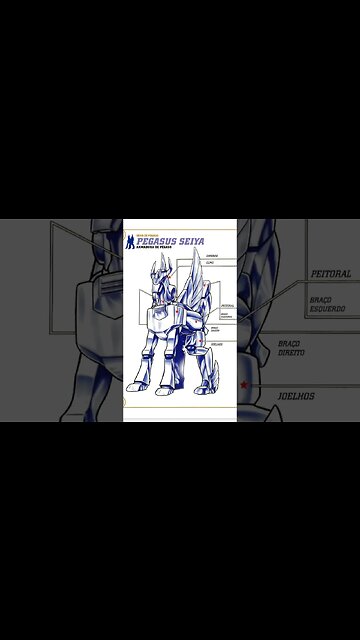 Os Cavaleiros Do Zodíaco - 2ª Armadura De Pégasus - Seiya [Pause o Vídeo Caso Não Consiga Ler]