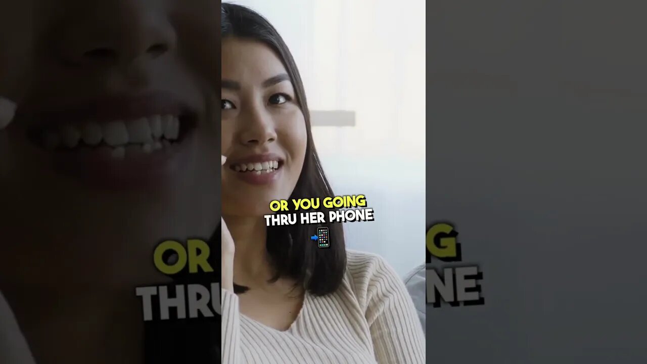 Never show a woman that you’re jealous