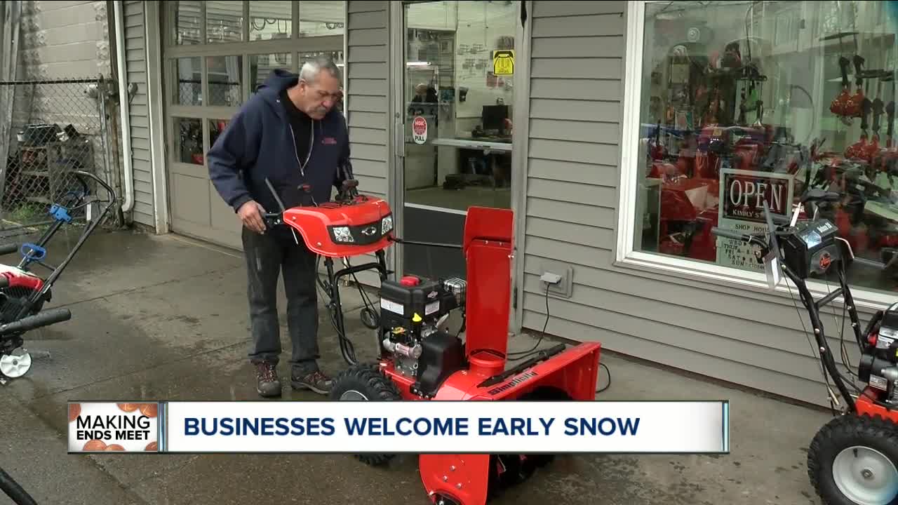 Forecast is good news for snow businesses