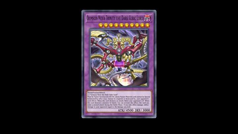 Yu Gi Oh! Crimson Nova Trinity The Dark Cubic Lord