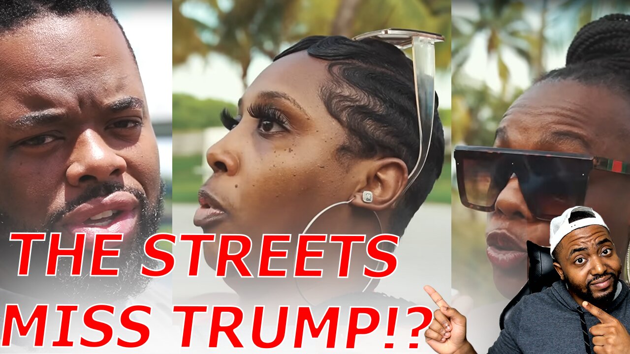 Black Trump Supporter Comedian Asks The Streets If They Miss Trump!