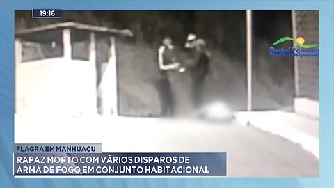 Flagra em Manhuaçu: Rapaz Morto com vários Disparos de Arma de Fogo em Conjunto Habitacional.