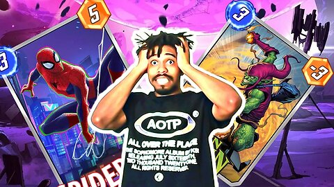 Marvel SNAP but I'm using only spider-man related cards