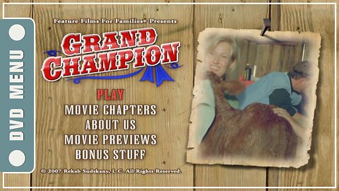 Grand Champion - DVD Menu