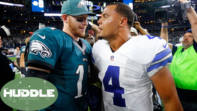 Dak Prescott vs Carson Wentz: Better Sophomore Season? The Huddle