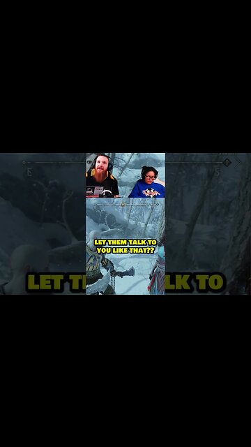 God of War Ragnarok - Freya really let them talk to her like that #shorts