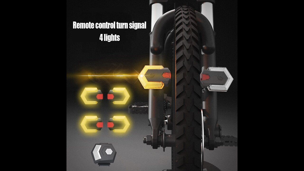 1Set Smart Turn Signals for Bicycle