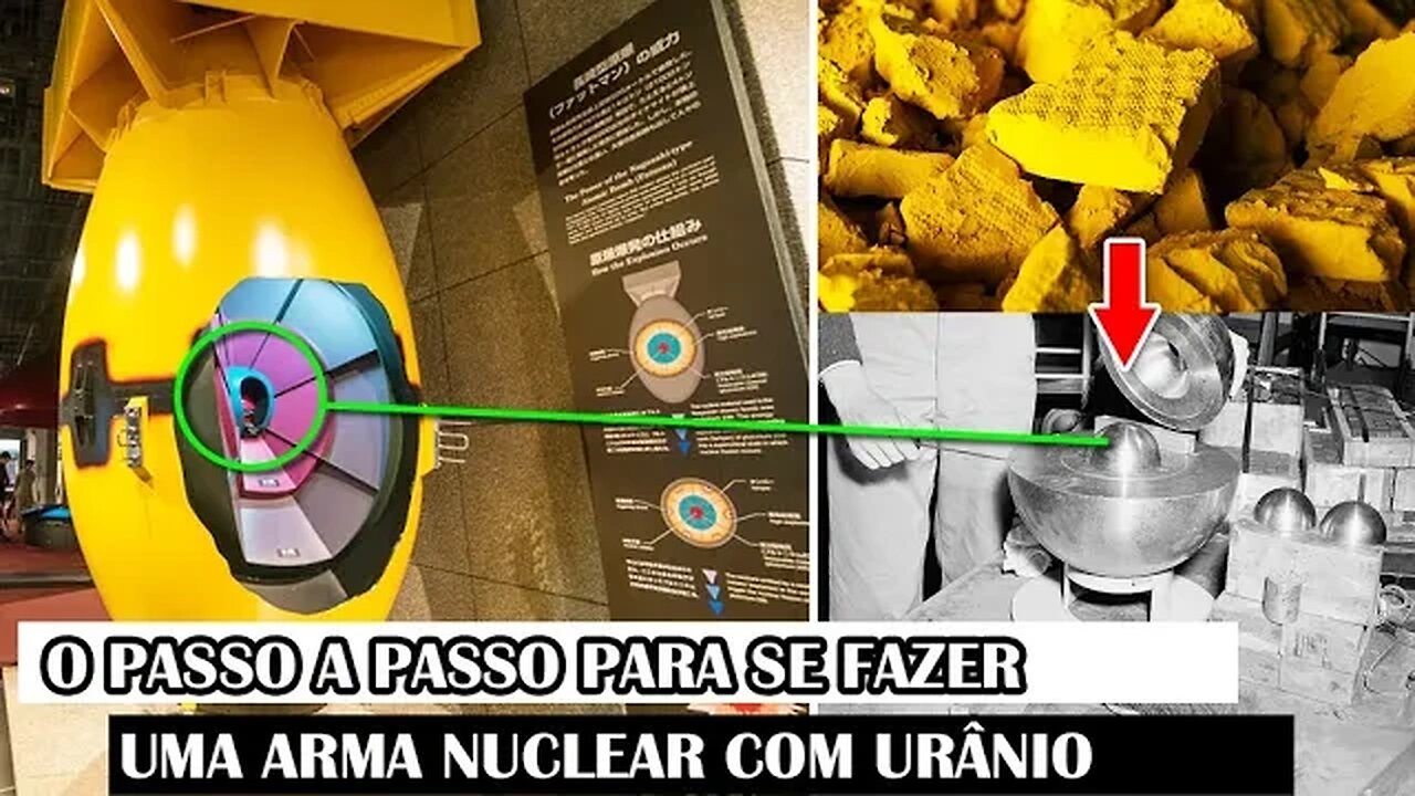 O Passo A Passo Para Se Fazer Uma Arma Nuclear Com Urânio