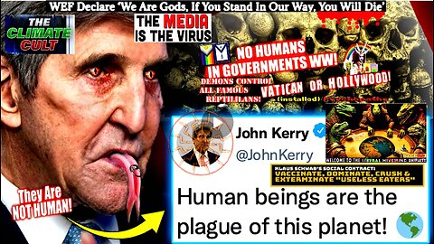 John Kerry Calls for Depopulation of Billions To Fight 'Climate Change' (Compilation Version)