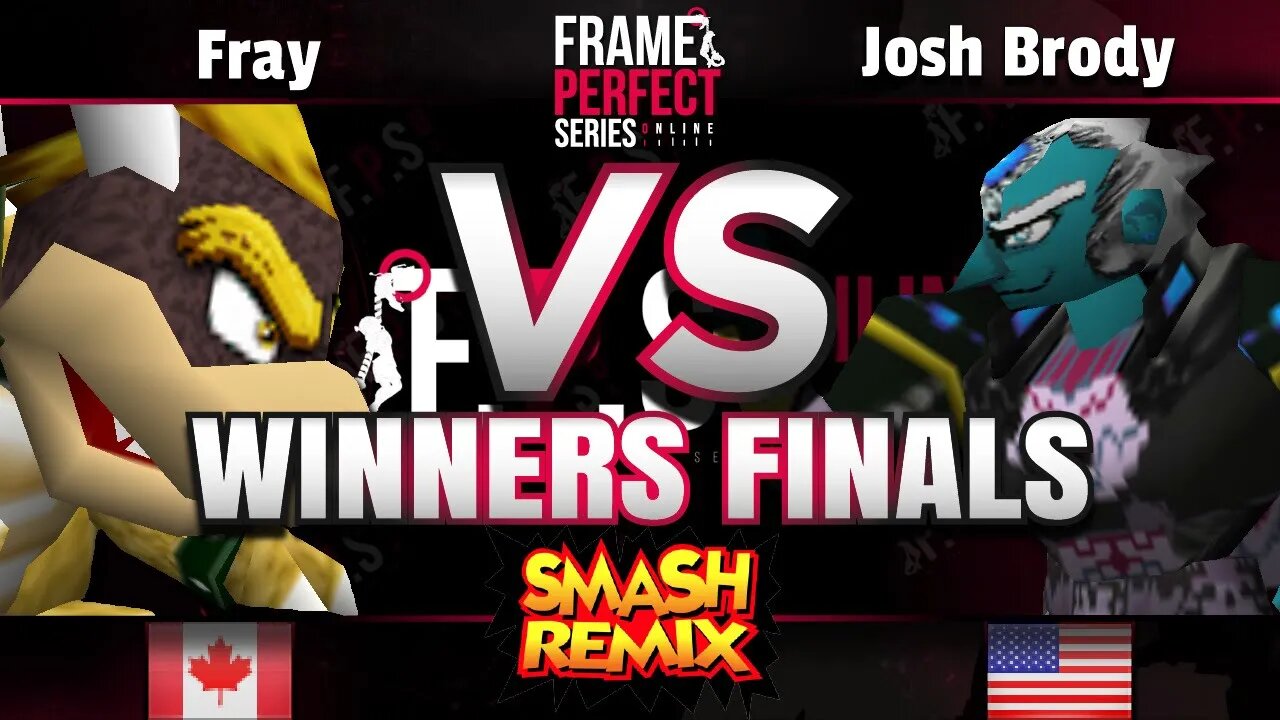 FPS3 Online Winners Final - Fray (Bowser) vs. ATK | Josh Brody (Ganondorf) - Smash Remix