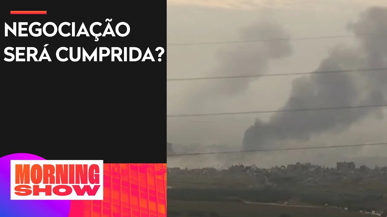 Acordo entre Israel e Hamas prevê cessar-fogo e libertação de reféns; entenda