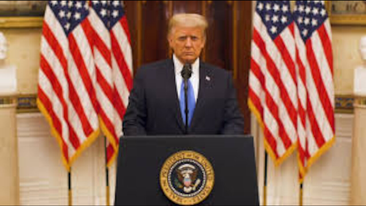 Farewell Address of President Trump