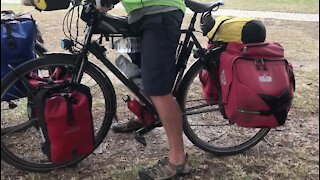 SOUTH AFRICA - Cape Town - Amsterdam to Cape Town cycle (Video) (jM2)