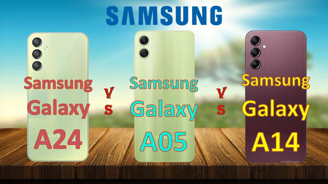 Samsung Galaxy A24 VS Galaxy A05 VS Galaxy A14 | @technoideas360