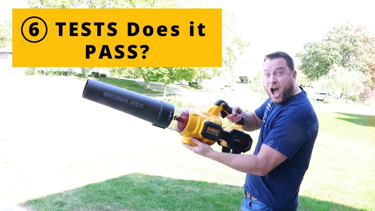 Is This The MOST POWERFUL Blower DeWalt 60V Blower DCBL772 FlexVolt | Tool Review