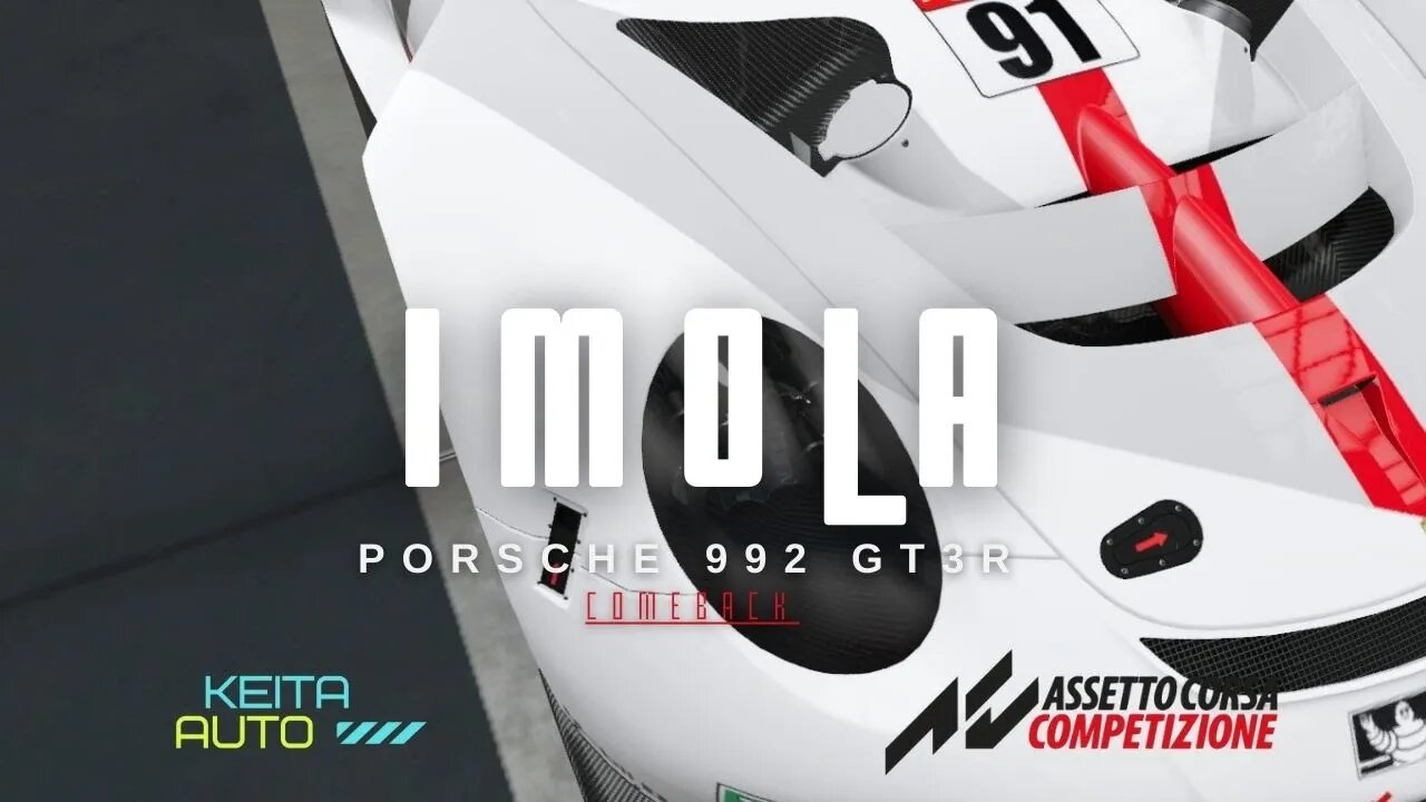 Imola Comeback in the Porsche 992 GT3R| ACC V1.9 LFM