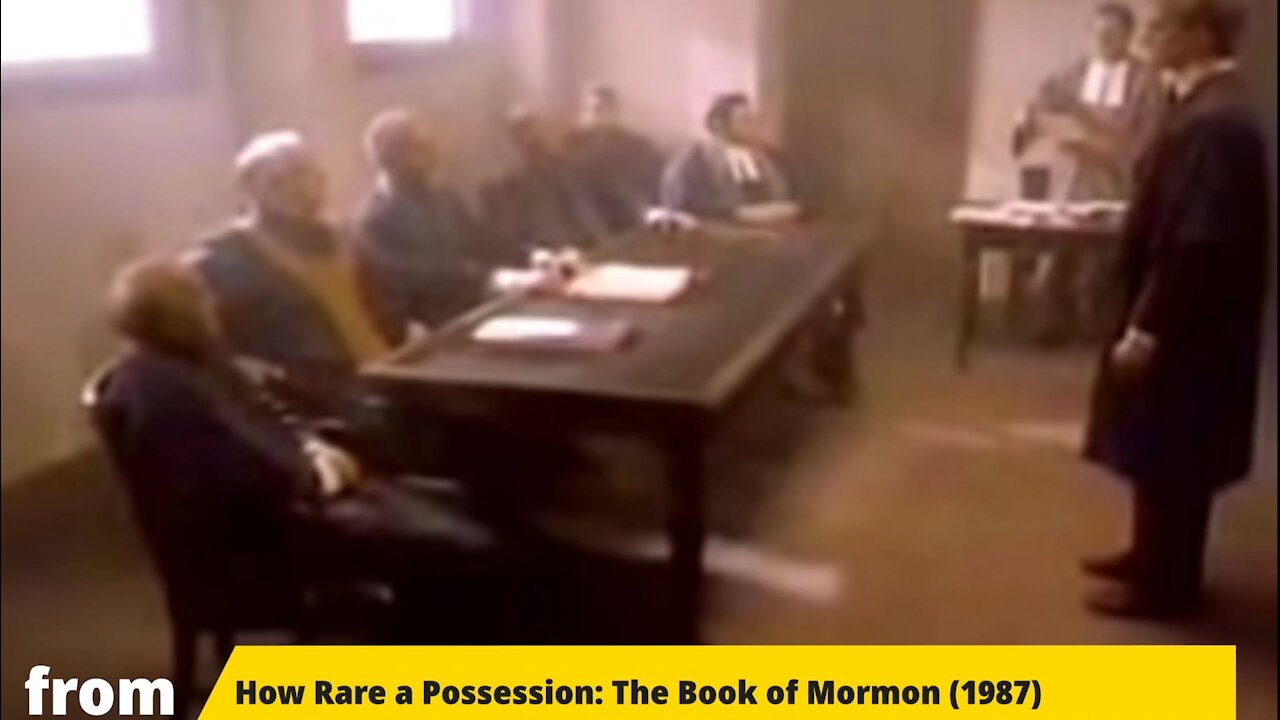 Church Disciplinary Councils and "How Rare a Possession: The Book of Mormon"