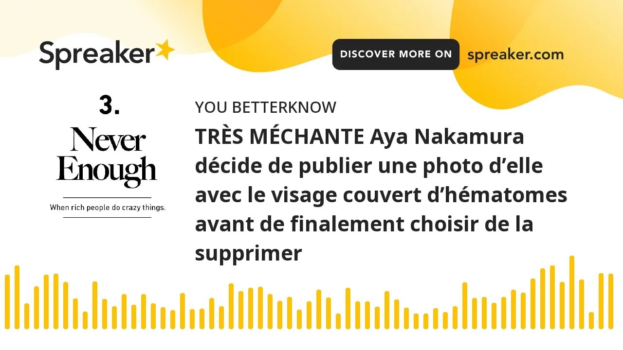 TRÈS MÉCHANTE Aya Nakamura décide de publier une photo d’elle avec le visage couvert d’hématomes ava