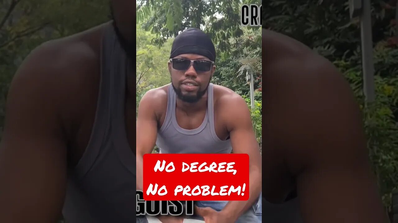 no degree, do visa runs!