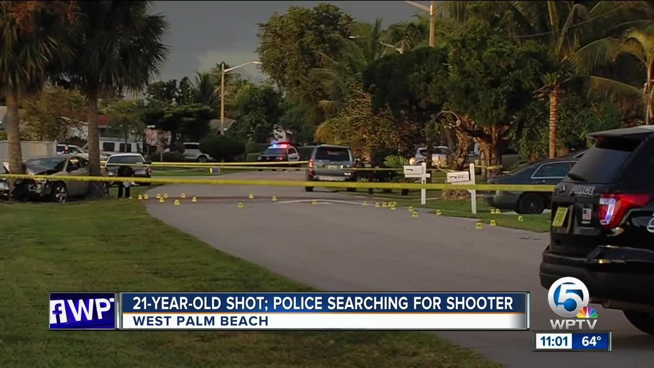 Man shot in West Palm Beach on Saturday afternoon