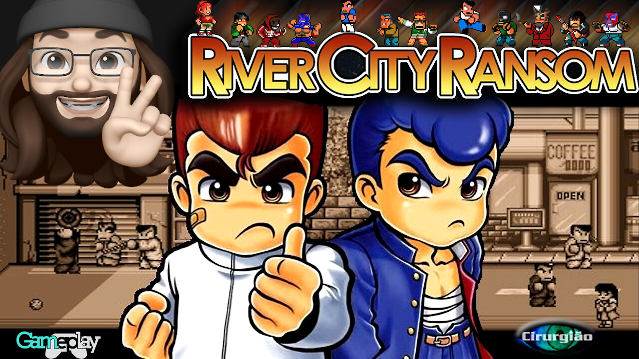 GAMEPLAY RIVER CITY RANSON do NINTENDO - Cirurgião. Vídeos - Imagem do Galisteo Cobalto 7.1.1 V4