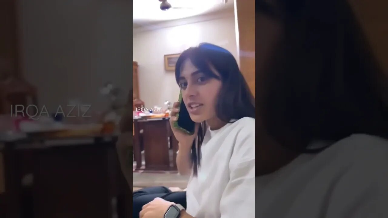 IQRA AZIZ || Apni Family K Sath || #iqraaziz #shorts #imran #india #tkdvidzpr