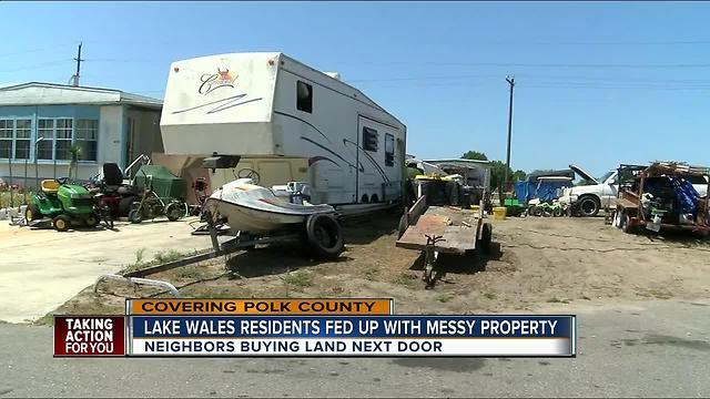 Lake Wales residents fed up with messy property