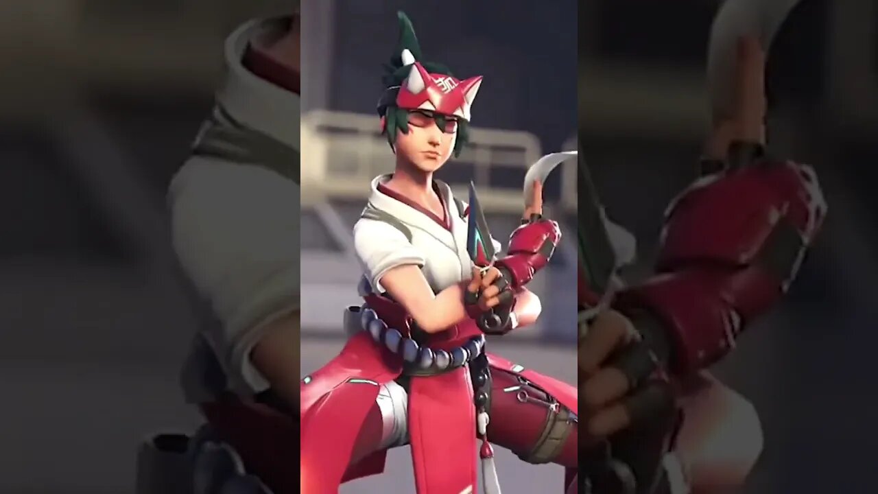 Genji Interrupts Kirikos Meditation 😂 [AndrewjrtClips] | OVERWATCH 2 #shorts #overwatch2 #overwatch