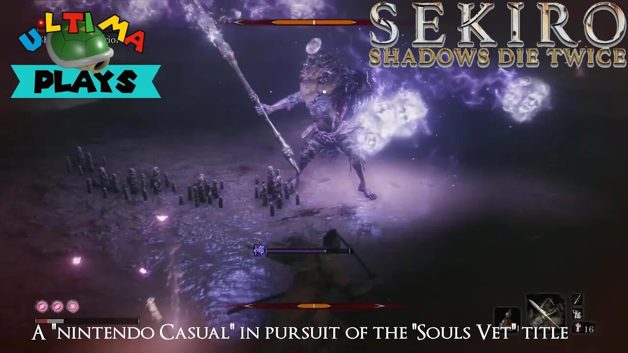 In the grips of "Terror" with the Shichimen warrior - Sekiro - Ultima Plays