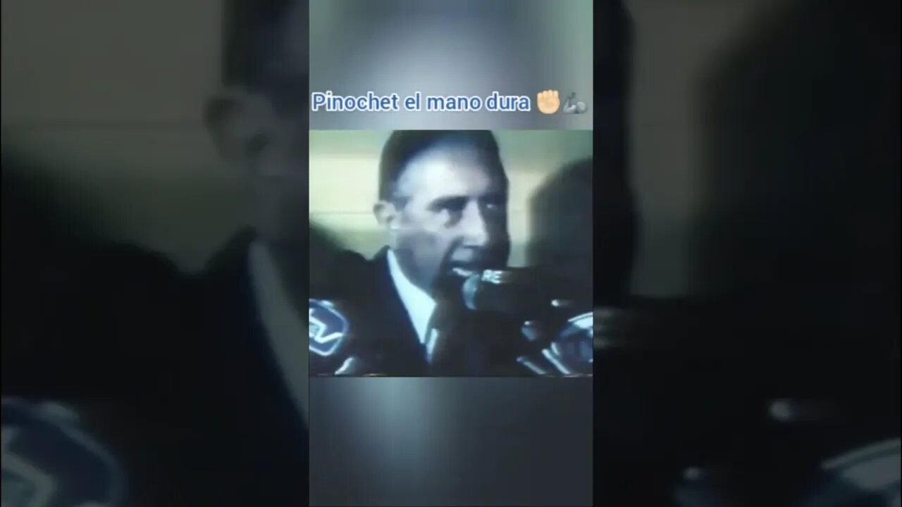 PINOCHET MANO DURA Y MUY DURA PRIMERO ESTÁ LA PATRIA