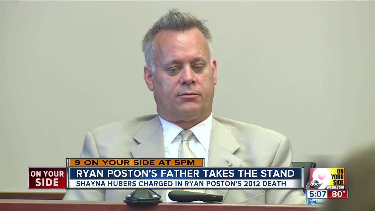 Ryan Poston's father pushed for an end to Hubers relationship